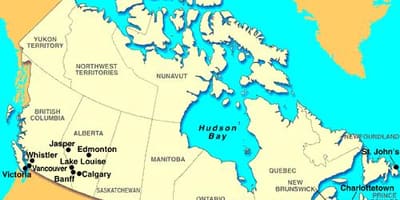 Mapa Quebec City na